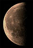 Der Mond am 1.8.2002 - Mondalter 21,8 Tage